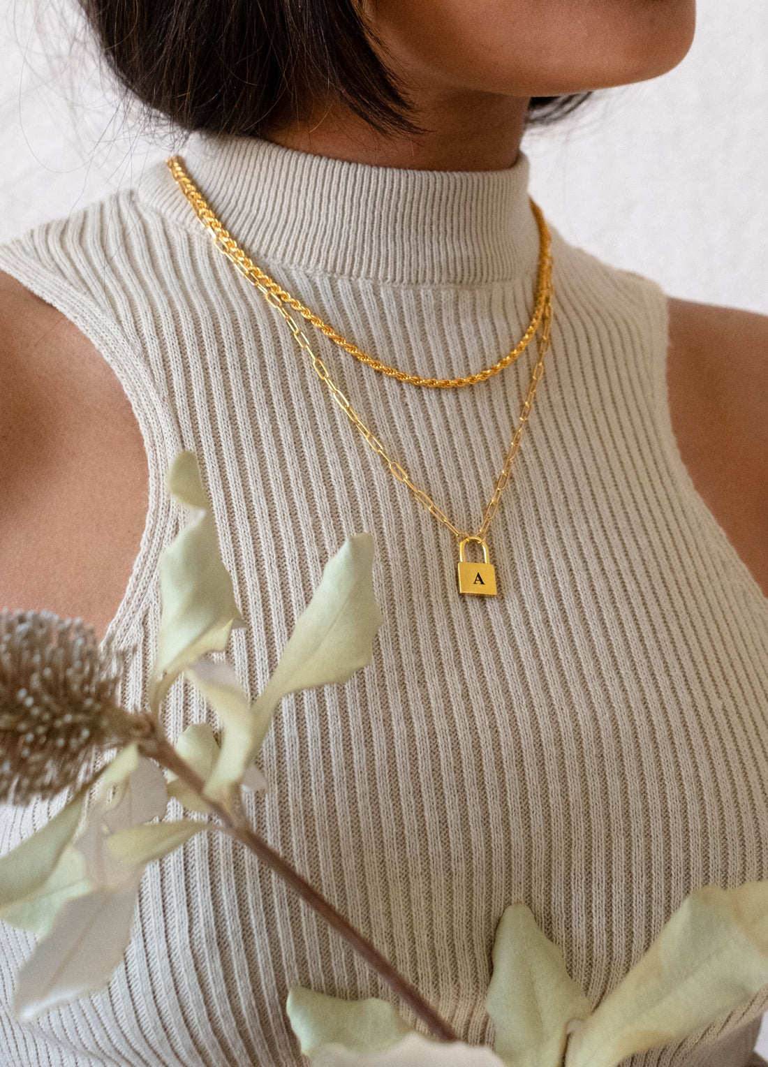 Layering Necklaces Edition 1: Double Chains - Caitlyn Minimalist