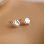 Pendientes de perlas de agua dulce
