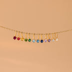 Dainty Birthstone Charm