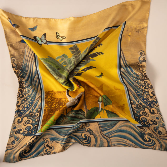 Paradise Silk Scarf