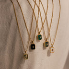 North Star Gemstone Necklace