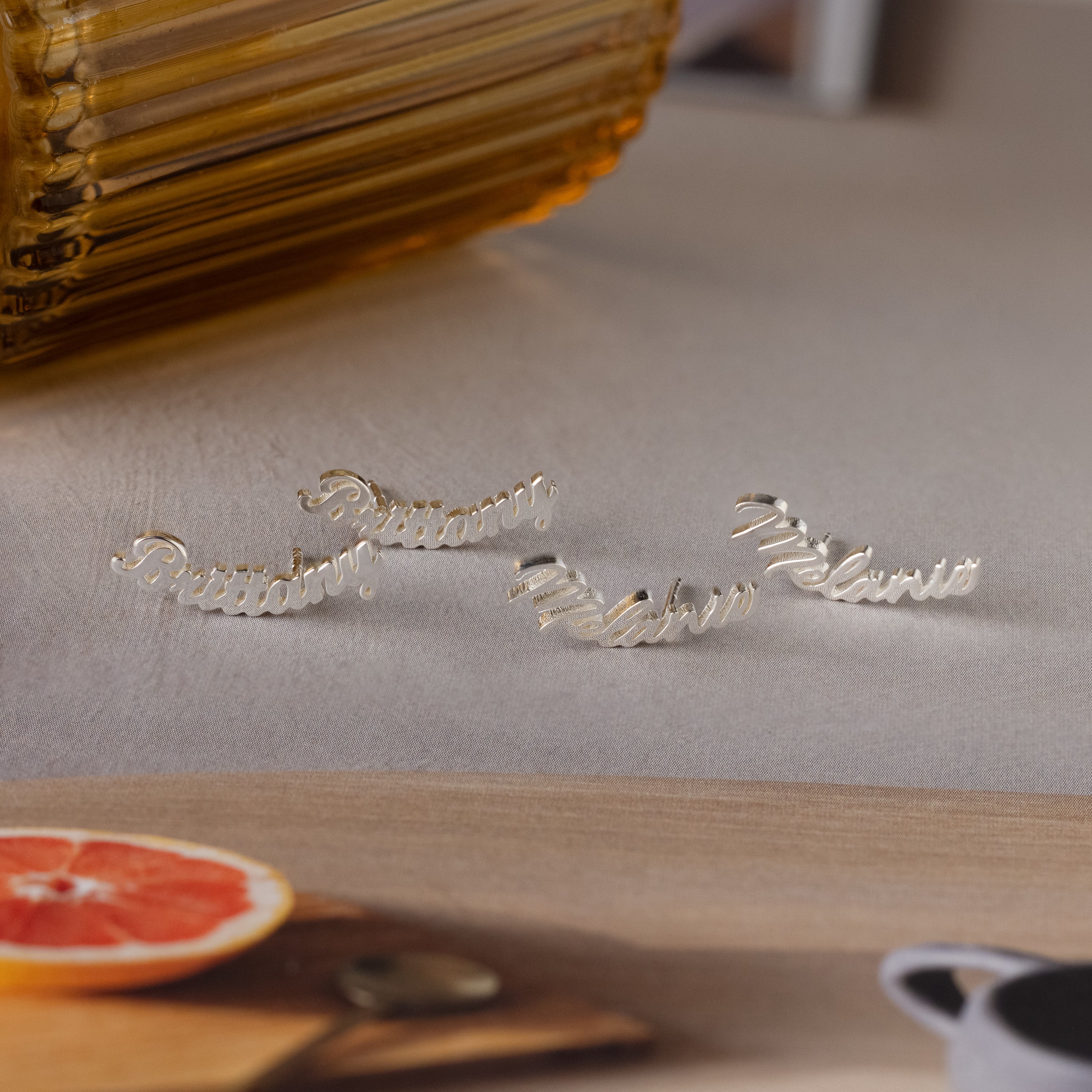 Pendientes con nombre de Grace