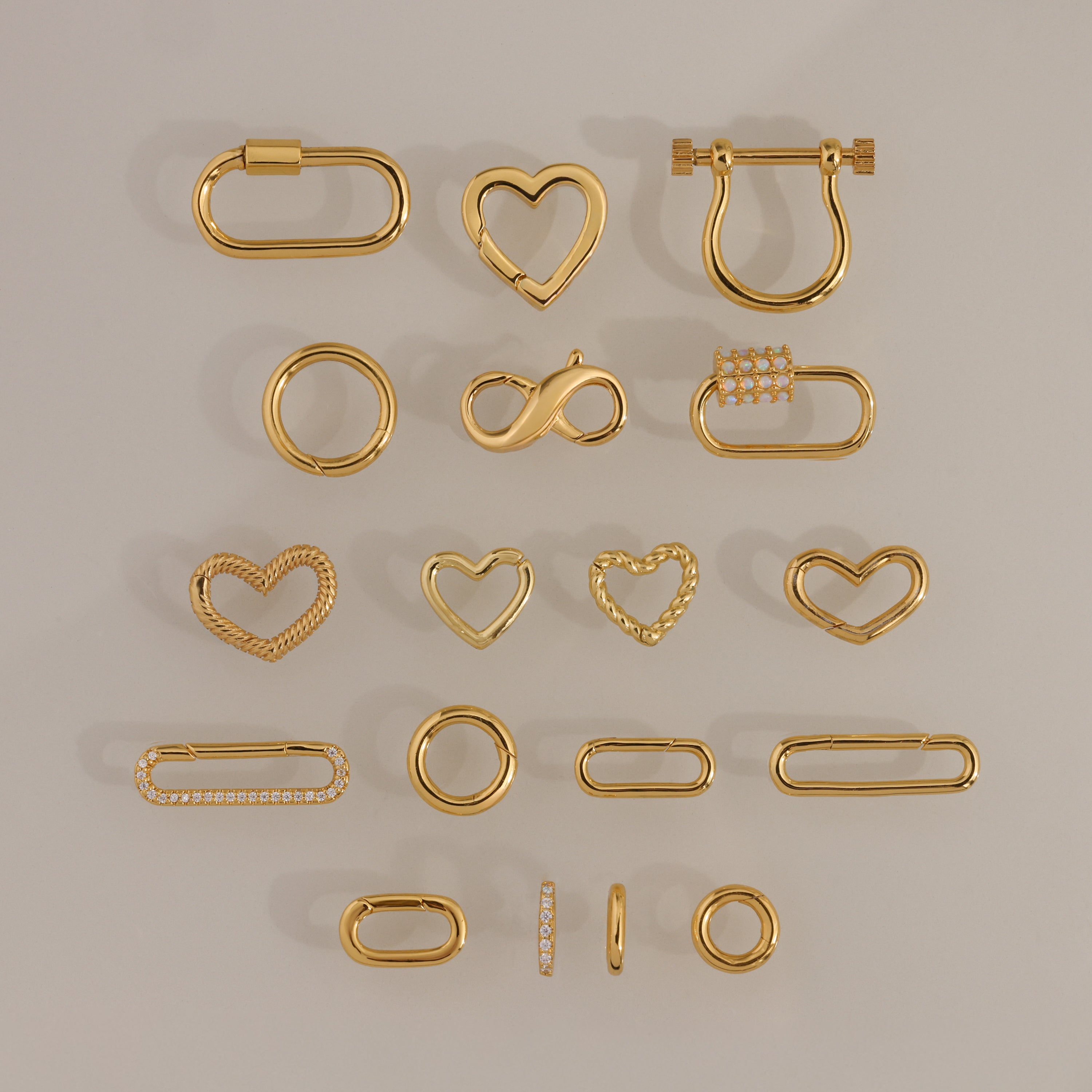 Opal Carabiner Clasp