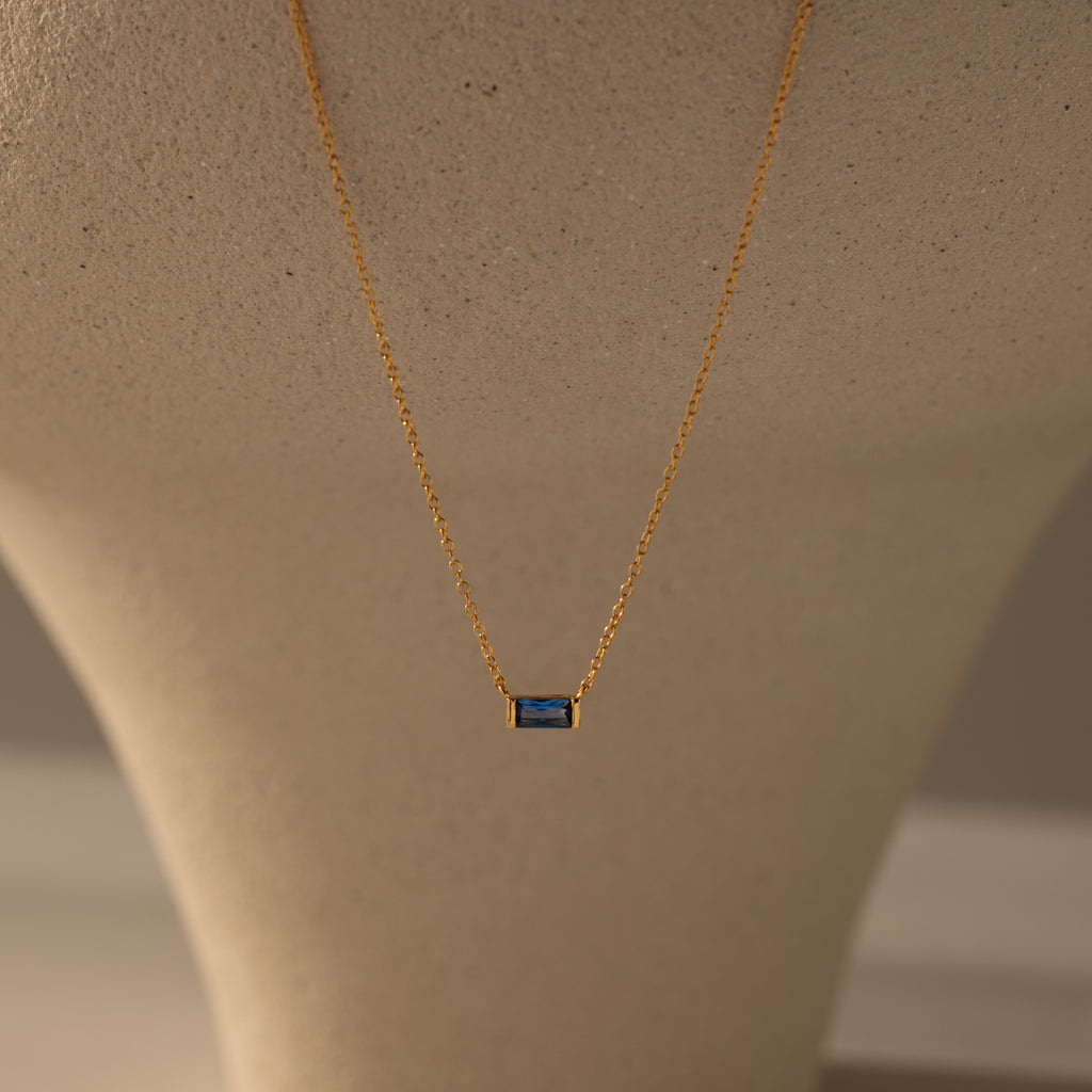 Emery Sapphire Necklace