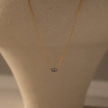 Emery Aquamarine Necklace