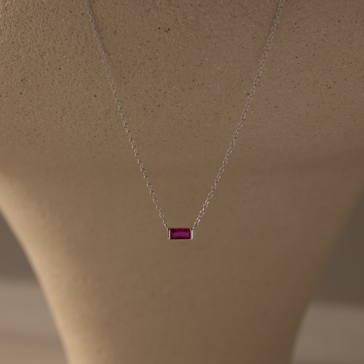 Emery Ruby Necklace