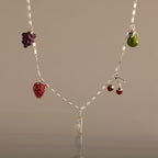 Fruit Stand Necklace in Silver