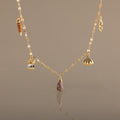 Spring Harvest Necklace in 18K Gold