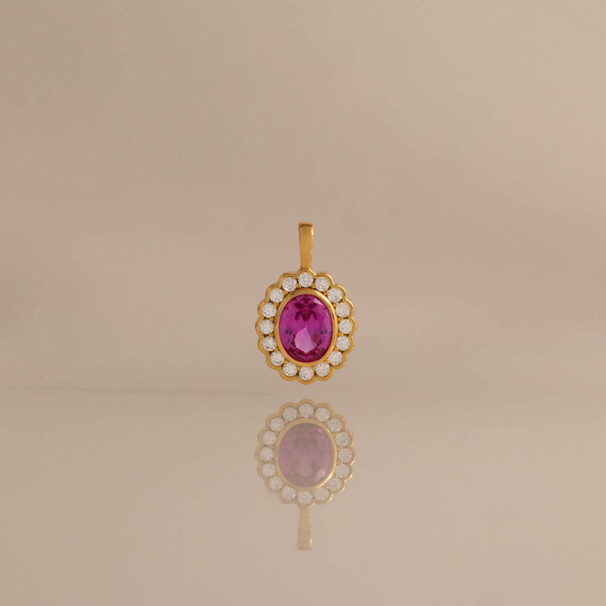 Heirloom Ruby Charm