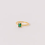 Harley Emerald Ring in 18K Gold