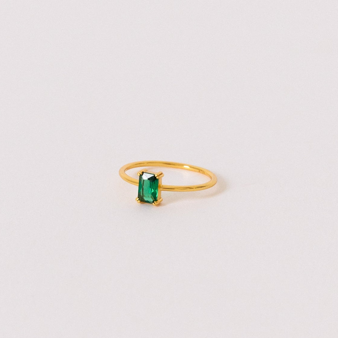 Harley Emerald Ring in 18K Gold