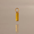 Skinny Baguette Topaz Charm
