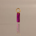 Skinny Baguette Ruby Charm