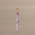 Skinny Baguette Alexandrite Charm