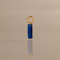 Skinny Baguette Sapphire Charm