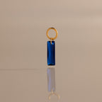 Skinny Baguette Sapphire Charm