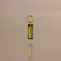 Skinny Baguette Peridot Charm