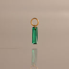 Skinny Baguette Birthstone Charm