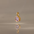 Hexagon Alexandrite Charm