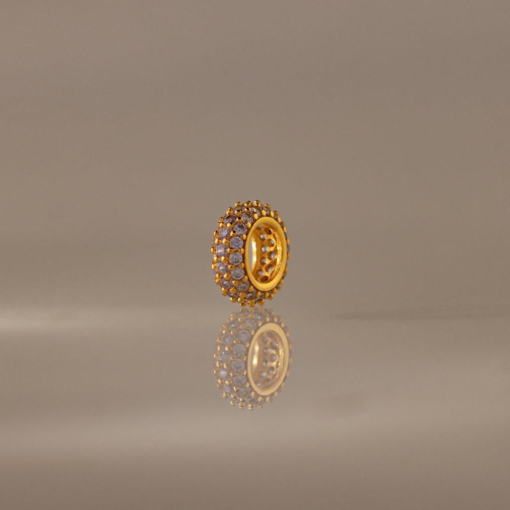 Pave Alexandrite Charm Spacer