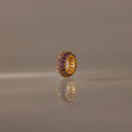 Pave Amethyst Charm Spacer