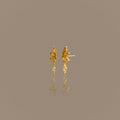 Topaz Marquise Drop Studs
