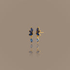 Sapphire Marquise Drop Studs
