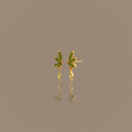 Birthstone Marquise Drop Studs