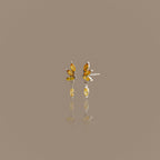 Topaz Marquise Drop Studs