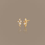 Ombre Cluster Diamond Studs
