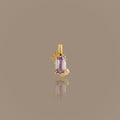 Floral Alexandrite Charm