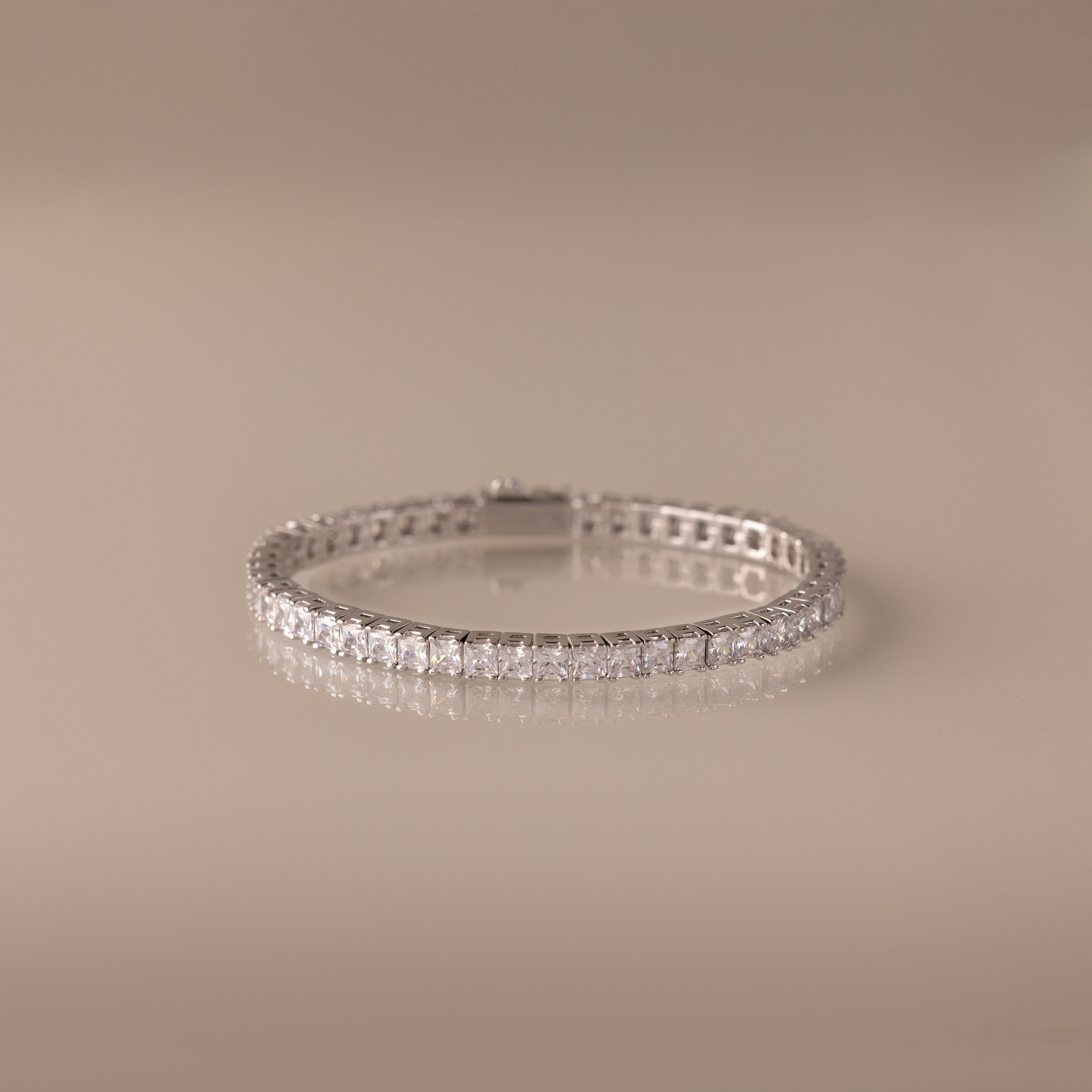 Princess Diamond Tennis Bracelet