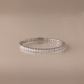 Bracelet tennis Princess Diamond en or blanc