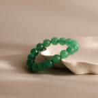 Bold Jade Beaded Bracelet