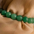 Bold Jade Beaded Bracelet