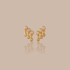 Diamond Raindrop Studs