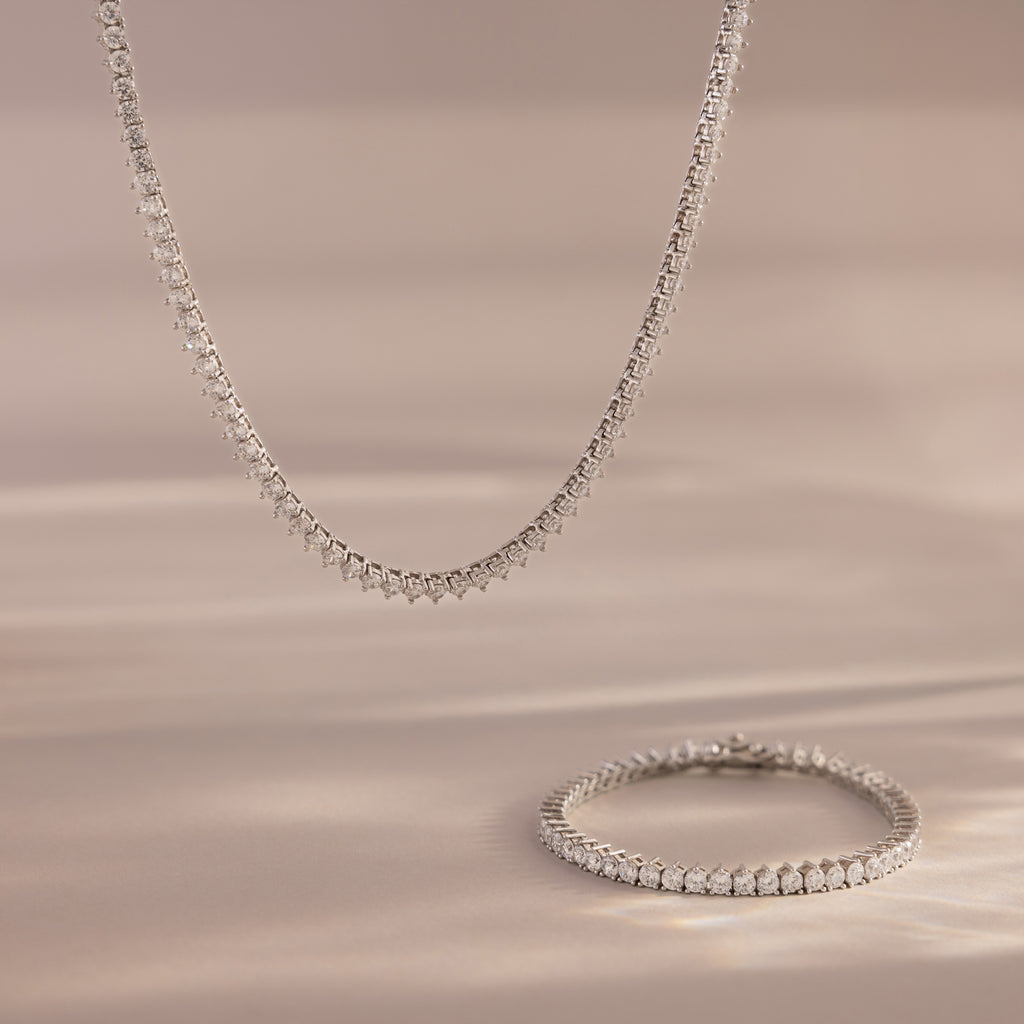 Collier Diamant Marquise