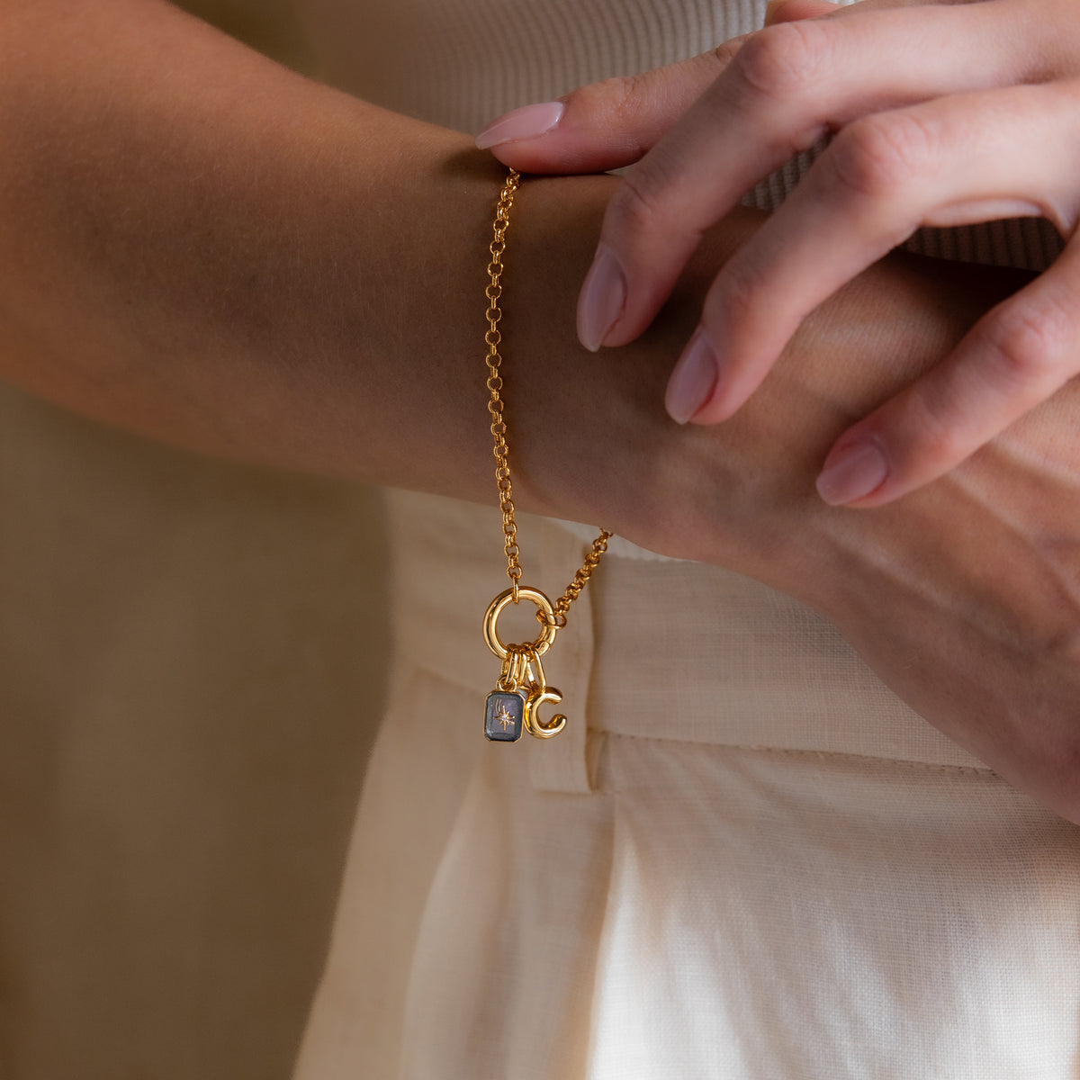 North Star Diamond Charm