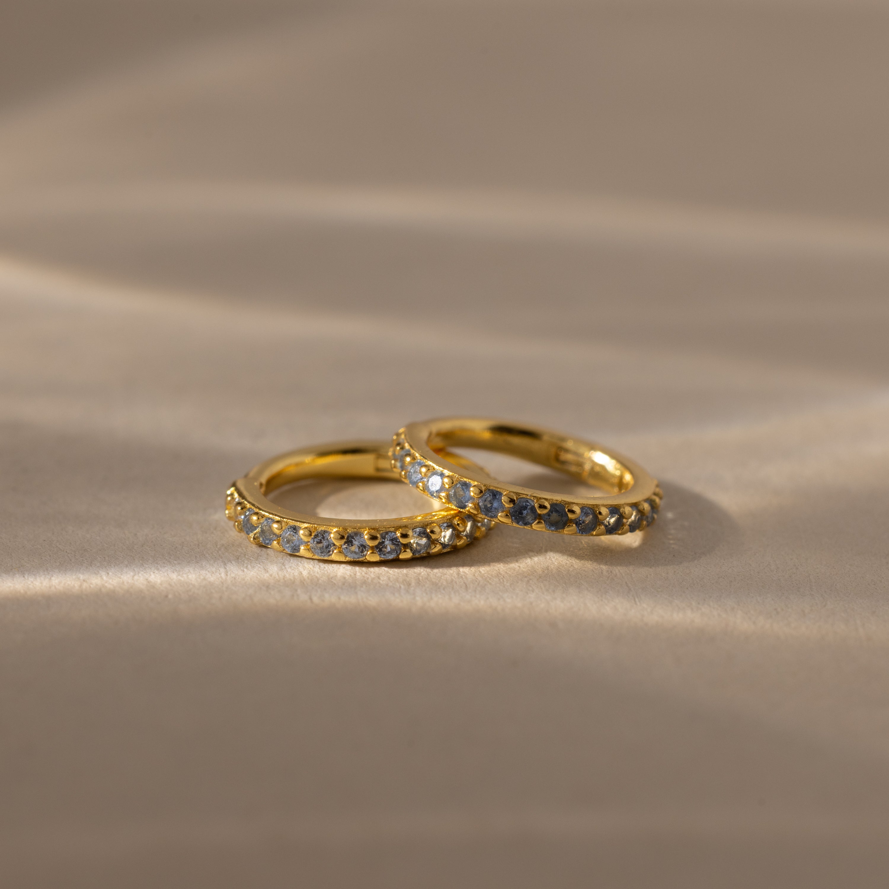 Birthstone Clicker Huggies