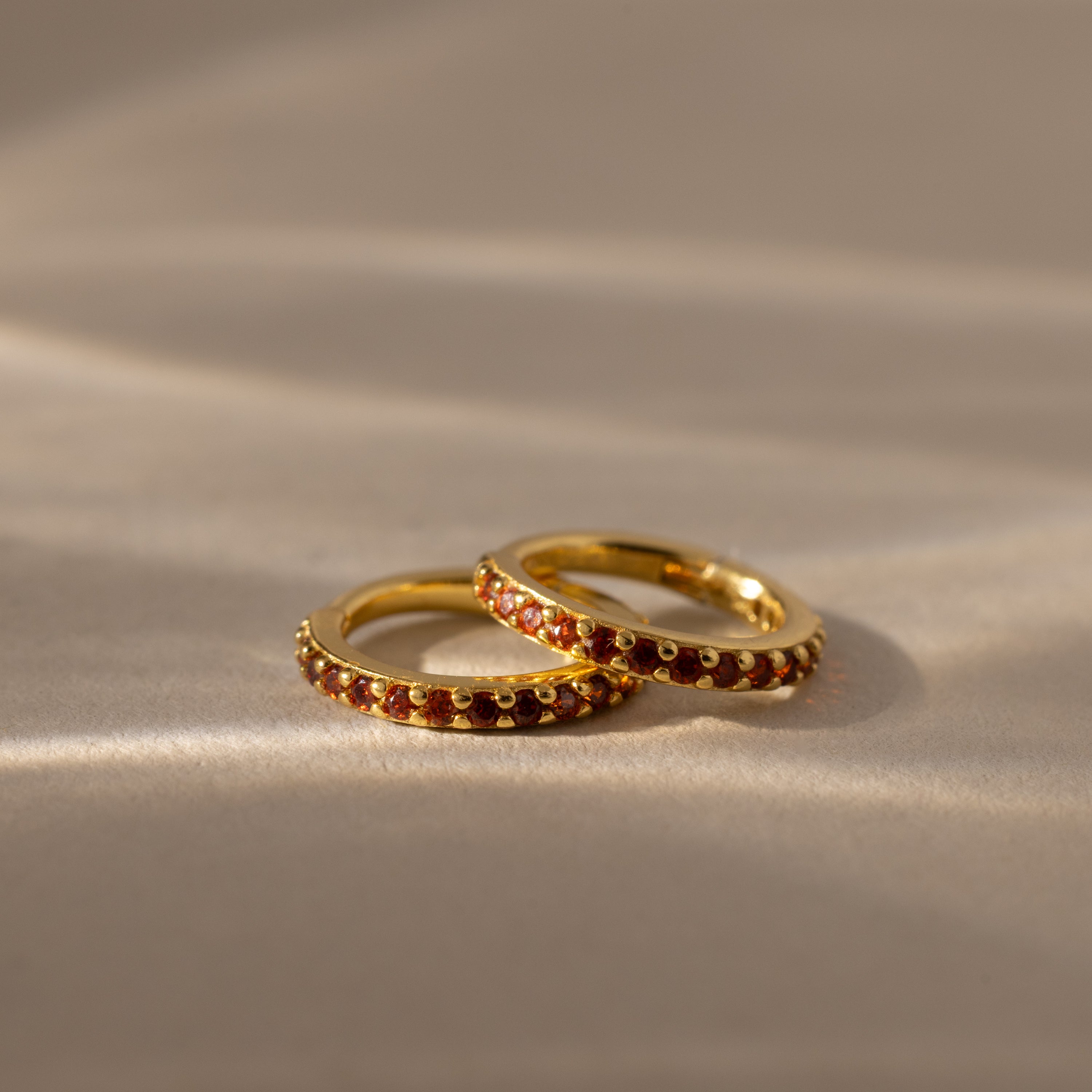 Birthstone Clicker Huggies