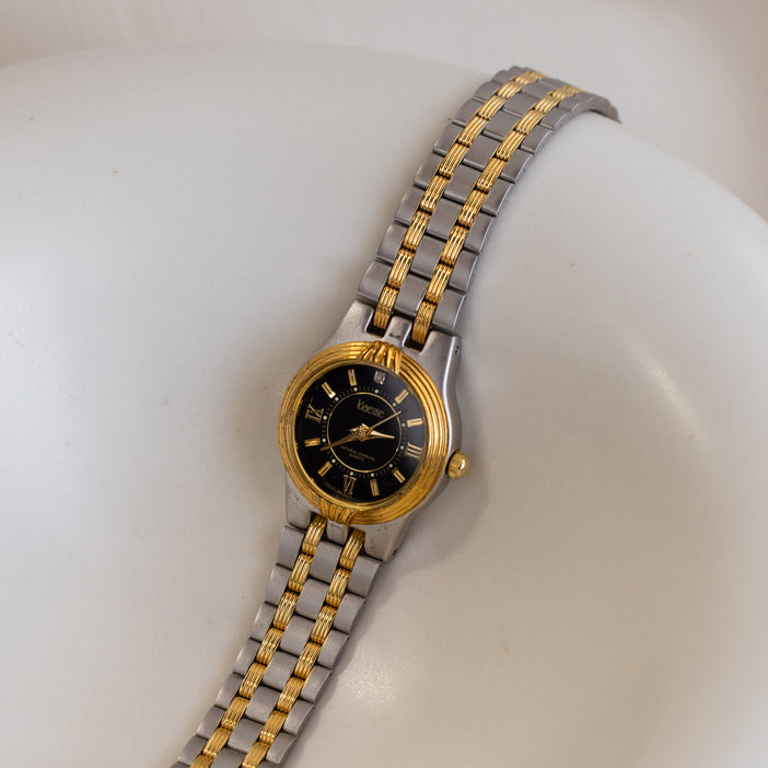 Vintage Klaeuse Round Two Tone Watch