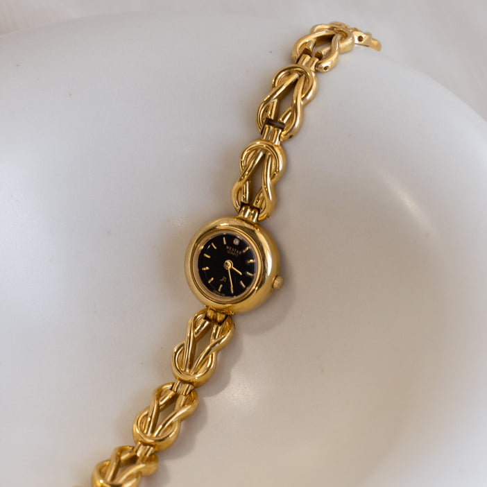 Vintage Westar Swiss Knot Gold Watch