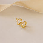 Coquette Bow Earring Set in 18K Gold
