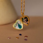 Collares con medallón de amor sin fin 