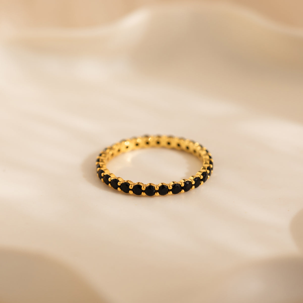 Eternity Tennis Birthstone Ring