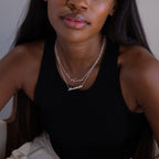 Collier prénom Carrie en chaîne Figaro