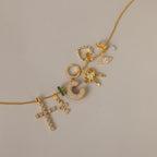 Infinity Emerald Charm