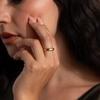 Dome Ring in 18K Gold