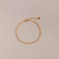 18K Gold Classic Tennis Diamond Bracelet with 2' extension