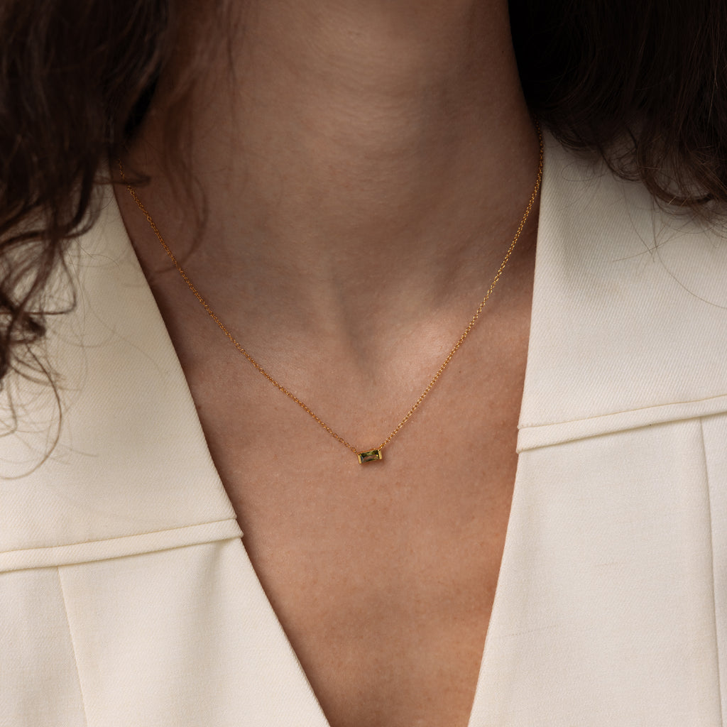 Emery Peridot Necklace